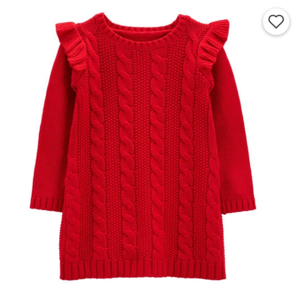 Carters Sweater Dress - Picture 1 of 5